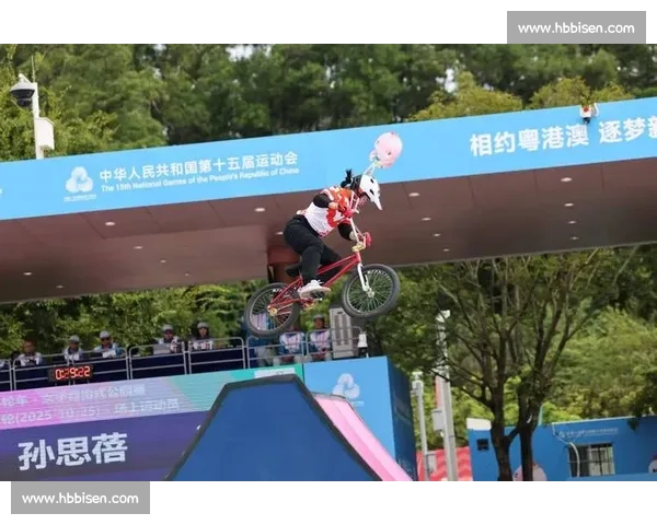 石家庄姑娘孙思蓓:全运小轮车夺金,解锁赛区首冠